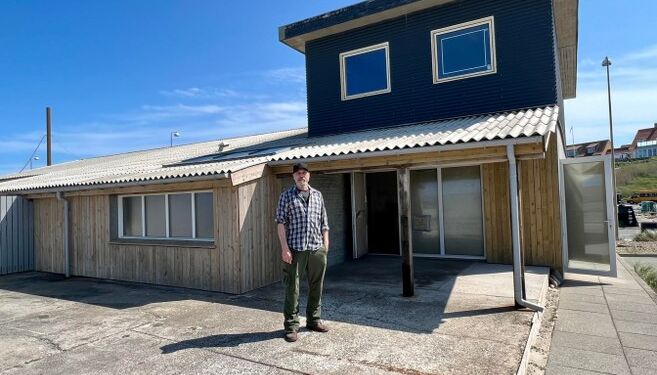Her ligger Hirtshals Brew House. Foto: Niels Skipper.