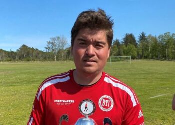 Dennis Dalin hos BTI Fodbold.