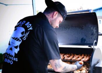 Mikkel Dahlberg Toft Lunde, som bliver butiksbestyrer i Vild med Vin, er i forvejen kendt fra BadBoy Butchers BBQ. Foto (arkiv): Privat.