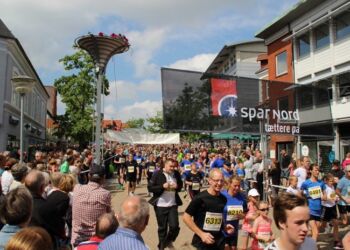 Grundlovsløbet er fast tradition i Hjørring. Foto: Arkiv.