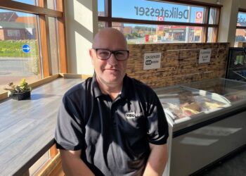 Jan Hansen er klar til Naturmødet 2023. Foto: Skaga FM.