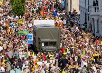 Karneval i Aalborg. Foto (arkiv): Presse-fotos.dk.