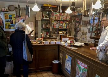 Købmandsbutikken ved Vendsyssel Historiske Museum. Foto: VHM.