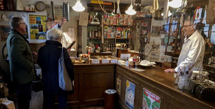 Købmandsbutikken ved Vendsyssel Historiske Museum. Foto: VHM.