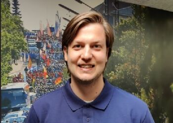 Kristoffer Jensen er ny frivilligkoordinator ved Dana Cup.