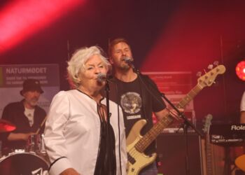 Rocazino leverede fredag aften varen i Thunderdome ved Naturmødet 2023. Foto: Ole Sahl Lyager.