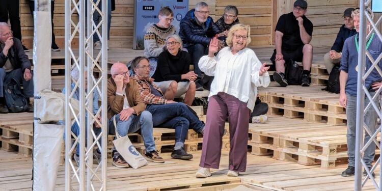 Tine Gøtzsche er igen moderator ved Naturmødet i 2026. Foto: Arkiv.