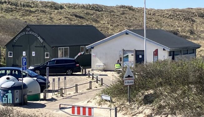 Kyshusene skulle placeres ved siden af Tversted Bjærgelaug. Foto: Arkiv.