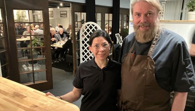 Klerly og Åge Vinther har dejligt travlt på Restaurant Tannishus. Arkivfoto: Palle W. Nielsen