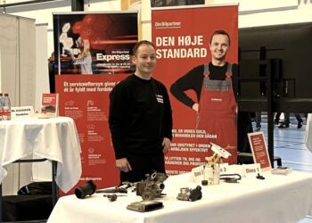 Esben Winther på messe i Hjørring. Arkivfoto: Palle W. Nielsen
