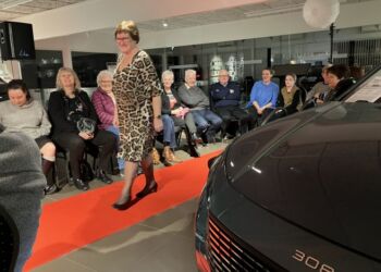 Fra Dansk Folkehjælps modeshow hos Bilhuset Hjørring. Arkivfoto: Palle W. Nielsen