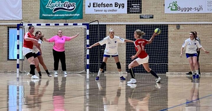 Døvelandsholdene gav opvisning i Taarshallen. Privatfoto