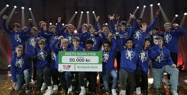 Det er Bangsbo Frejas U17-drenge fra Frederikshavn, der sidder på titlen som Årets Nordjyde frem til dette års prisshow 5. oktober, hvor det kunne være fedt at få hevet titlen hjem til Hjørring Kommune.