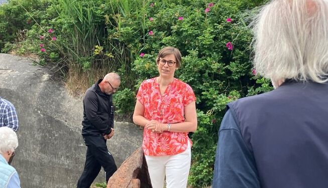 Museumsdirektør Anne Dorthe Holm fra VHM bød velkommen og takke alt for flot arbejde. Foto: Palle W. Nielsen