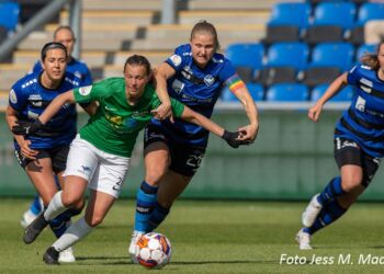 Dybdahl rykker. Foto (arkiv): Jess M. Madsen.