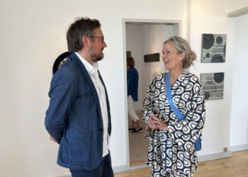 Viceborgmester Thomas Klimek (A) og turistchef Laila Zielke. Foto (arkiv): Niels Skipper.