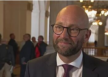 Rasmus Prehn (S). Foto: TV2 Nord.