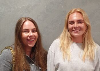 Sarah Tanallari og Amalie Meisner Olsson. Foto: TIF.