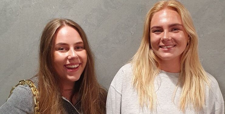 Sarah Tanallari og Amalie Meisner Olsson. Foto: TIF.