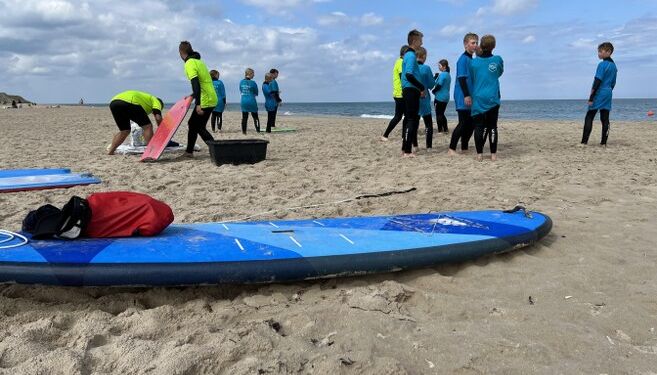 Vandhunde hos Surf og Natur i Hirtshals. Foto (arkiv): Niels Skipper.