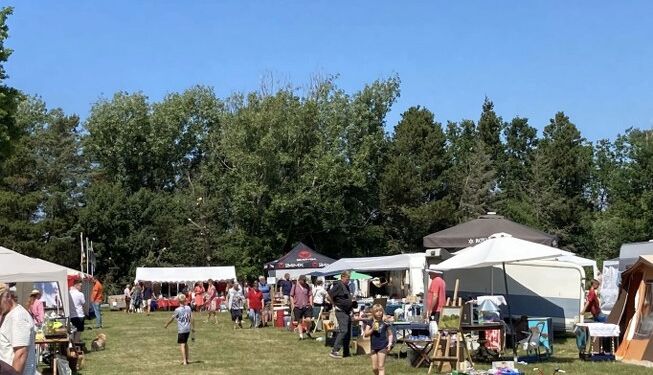 Sommerfesten holdes på Sportspladsen. Privatfoto