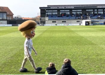 Maskotten og spillerne i Vendsyssel FF kan holde sommerferie. Arkivfoto: Palle W. Nielsen