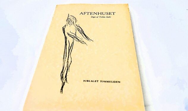 Aftenhuset er en digtsamling fra 1973 af Torben Stæhr. Foto: Niels Skipper.
