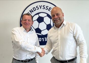 Claus Bak og Lars Glinvad. Foto: Vendsyssel FF.