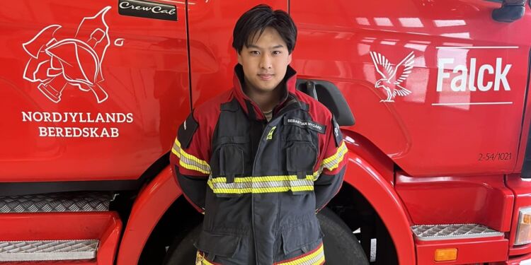 Jacob Horne hos Flack i Hirtshals. Foto: Privat.