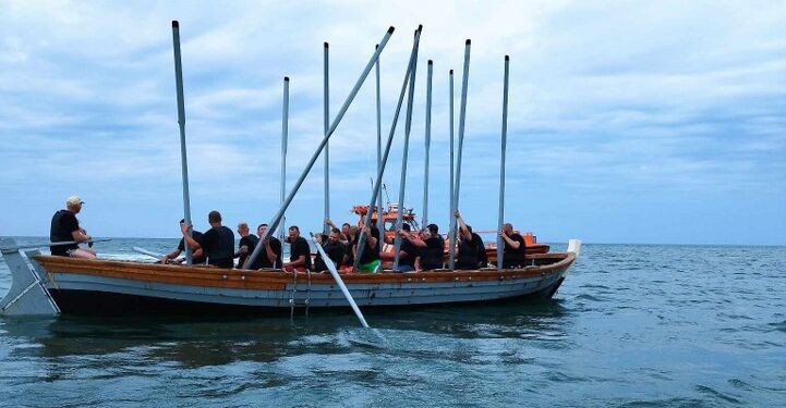Tornbys sejrende mandskab. Foto: Michael Leed Thomsen.
