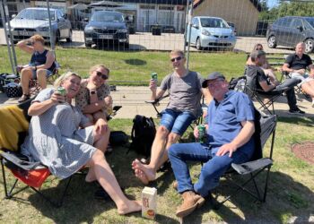 Hygge og højt humør ved Løkken Koncert. Foto: Victoria Skipper.