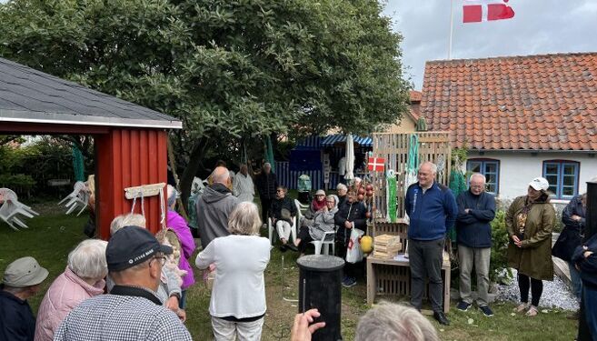 Flot fremmøde til sidste års åbning i Museumshaven. Foto (arkiv): Niels Skipper.