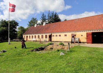 Husmandsstedet på Landbrugsmuseet i Mosbjerg er beboet i indtil den 13. august.