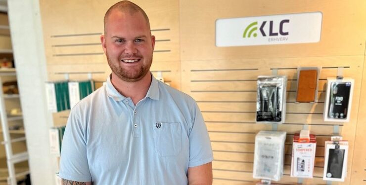 Med hjælp af JKS kom Ronnie Naundrup på rette hylde hos KLC Erhverv i Hjørring.