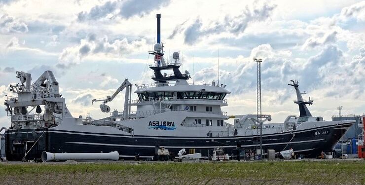 HG 265 Ruth i Skagen Havn. Foto: Dan Sejbjerg.