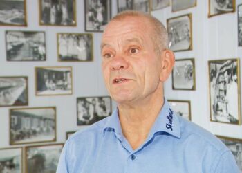 Jørgen Høll er direktør ved Skallerup Seaside Resort. Foto: TV2 Nord.