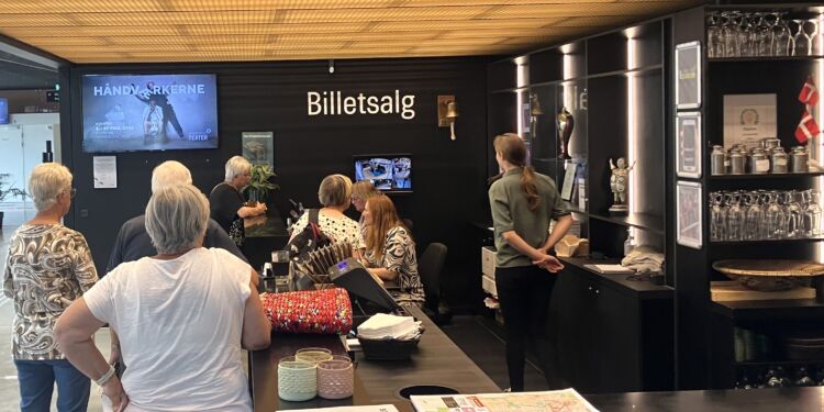 Billetsalget på Vendsyssel Teater er åbent hele dagen. Arkivfoto: Palle W. Nielsen