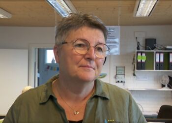 Conni Eriksen hos Hirtshals Camping. Foto (arkiv): TV2 Nord.