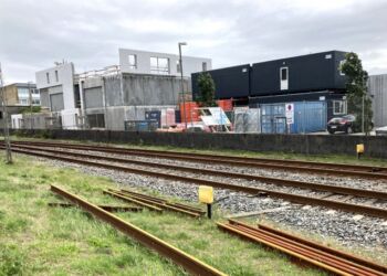 Central Park Living bliver 10 etager og 37 meter højt. 
Foto: Palle W. Nielsen