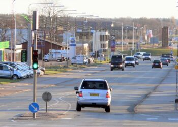 Frederikshavndsvej i Hjørring. Foto: Claus Dindler.