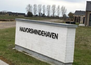 Der bygges meget mange steder i Hjørring. Forårsfoto: Palle W. Nielsen