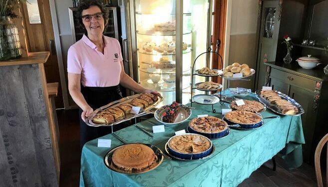 Marianne Mortensen fotograferet, da spisestedet endnu hed Mormors. Foto (arkiv): Niels Skipper.