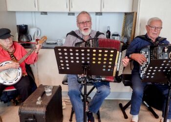 Skagen Vise Venner besøgte forleden Vendelbocentret til en sangeftermiddag.