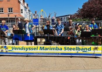 Man kan blandt andre møde: Vendsyssel Marimba Steelband. Privatfoto