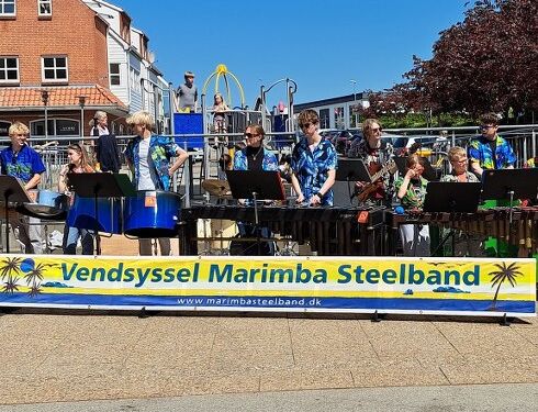 Man kan blandt andre møde: Vendsyssel Marimba Steelband. Privatfoto