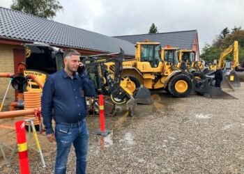 Entreprenør Peter Johansen. Foto: Palle W. Nielsen.