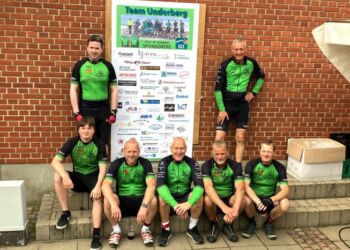Team Underberg klar til start ved Tour de Bindselv 2023. Foto: Palle W. Nielsen