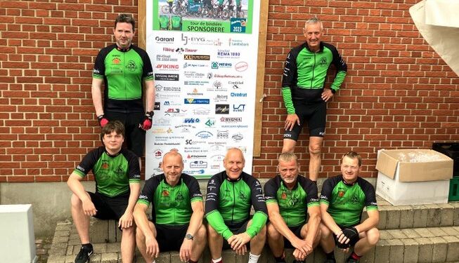 Team Underberg klar til start ved Tour de Bindselv 2023. Foto: Palle W. Nielsen