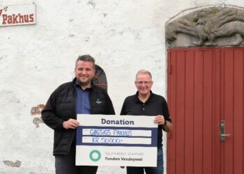 Sparekassen Danmark donerer et stort beløb til renoveringen af Gøgsigs Pakhus.