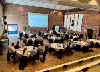 Hirtshals Havn bød velkommen til konferencen i Hirtshals.